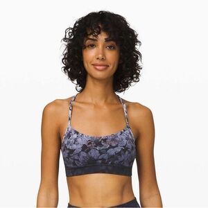 Lululemon Flow Y Bra Nulu in Nightfall Blossom